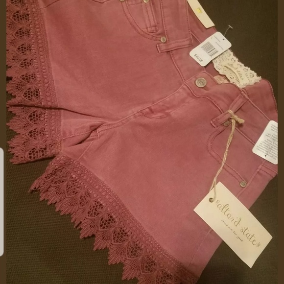 Pants - Altar'd State Colored Jean Shorts Size 26